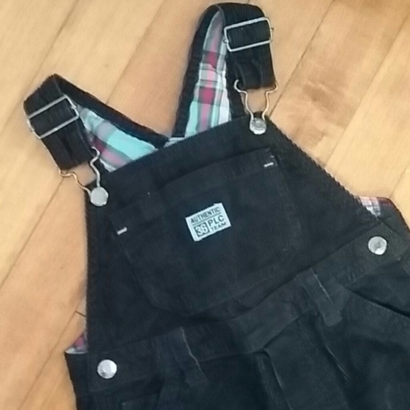 π CHILDREN'S PLACE - Navy Blue Corduroy Overalls - Size 24M - Picture 2 of 8